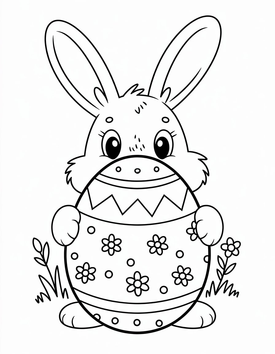 Hiding Bunny
